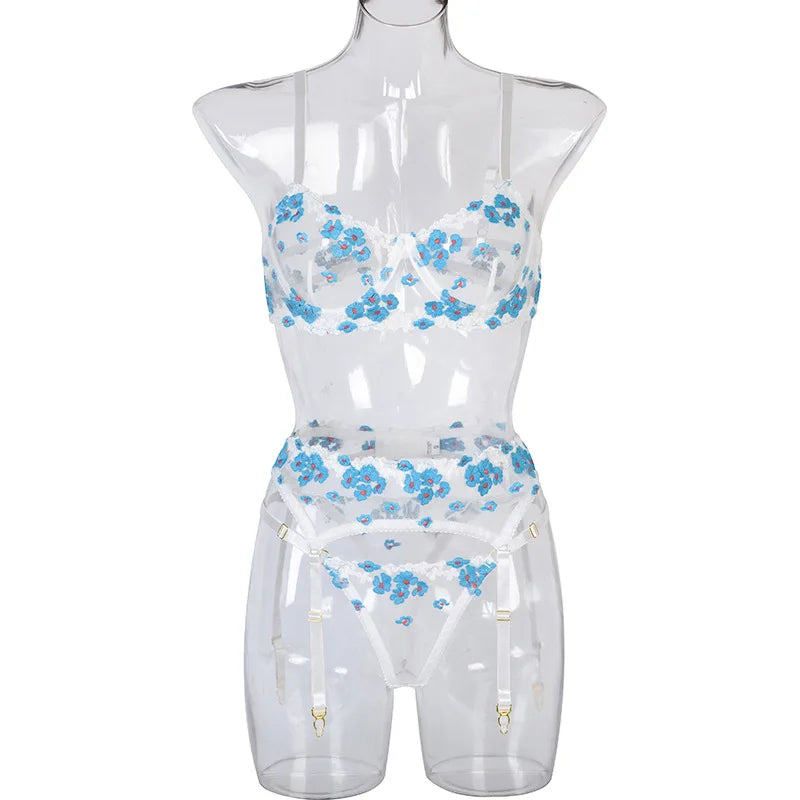 Floral Fantasy Lace Set