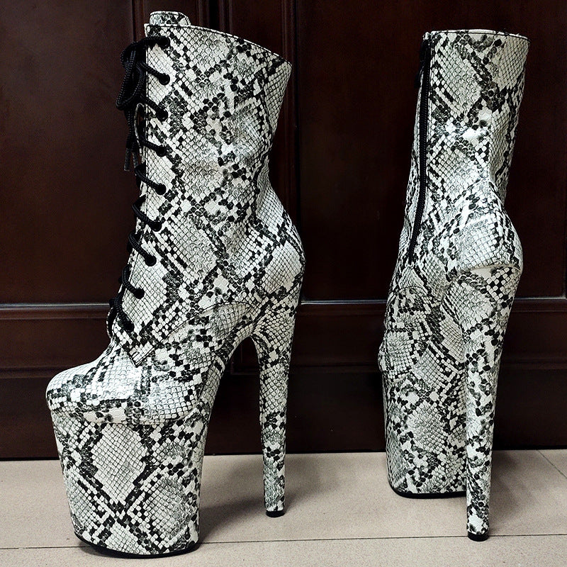 Snake Charmer Stiletto Boots