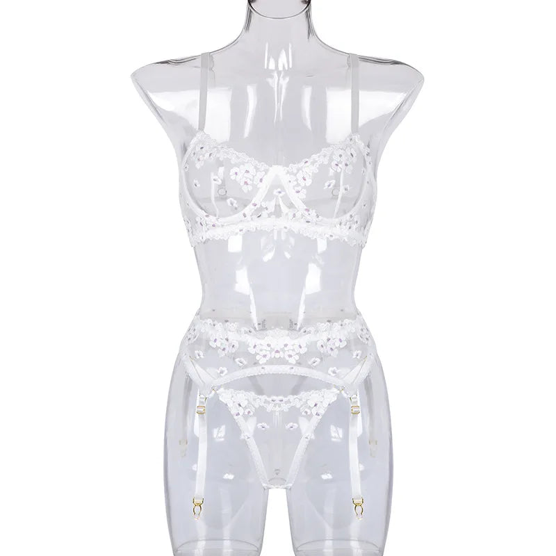 Floral Fantasy Lace Set