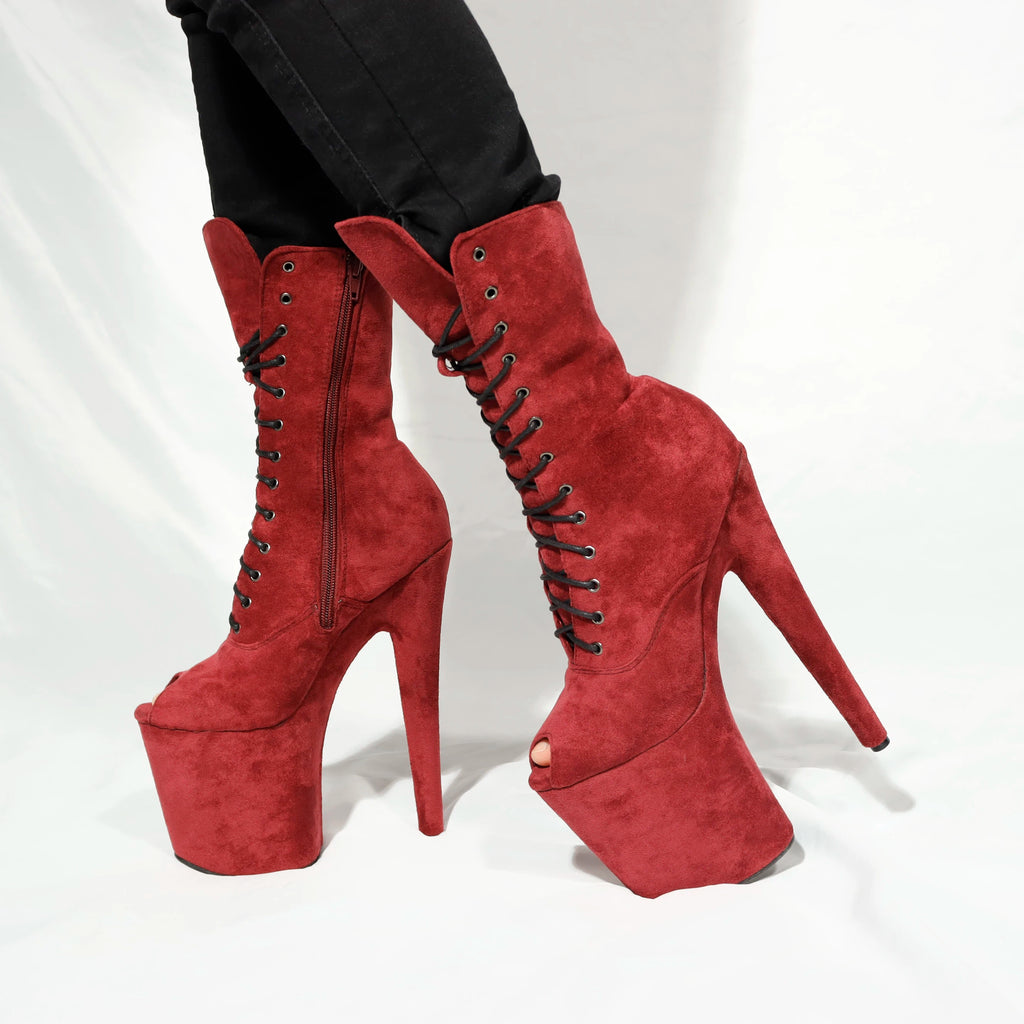 Peep Show Platform Boots