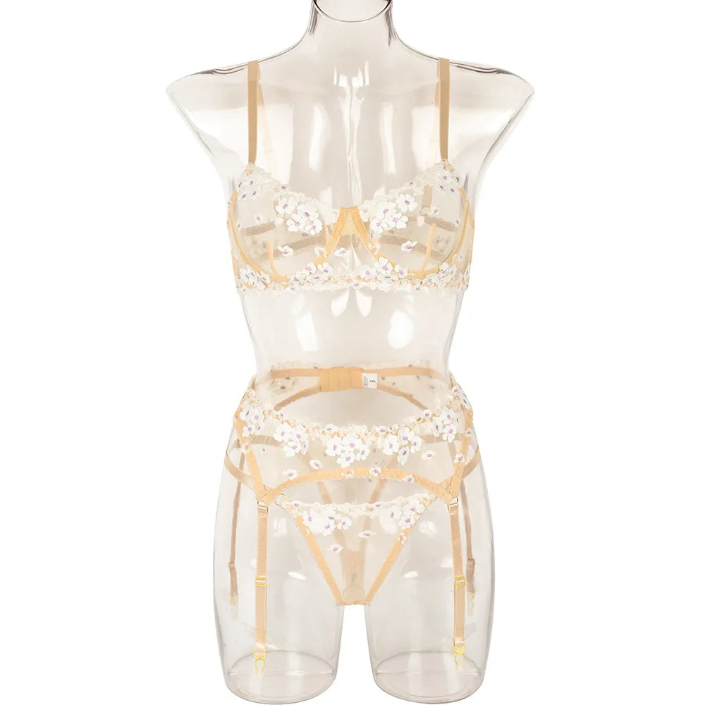Floral Fantasy Lace Set