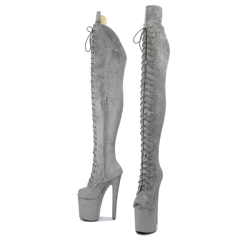 Thigh's The Limit Suede Boots