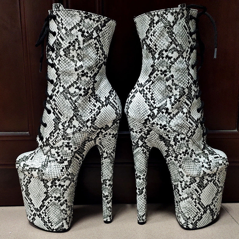 Snake Charmer Stiletto Boots