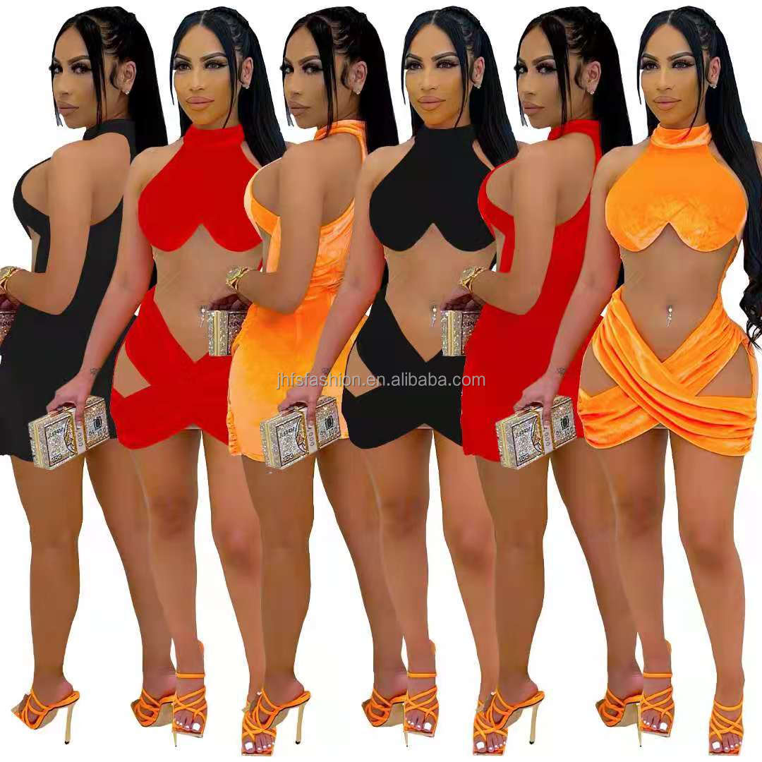 Crop & Conquer Mini Dress