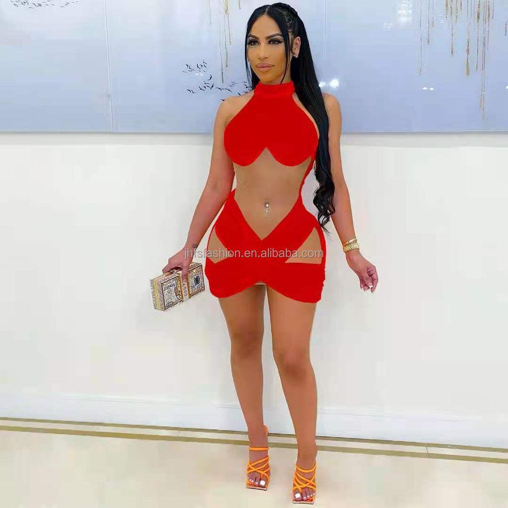 Crop & Conquer Mini Dress