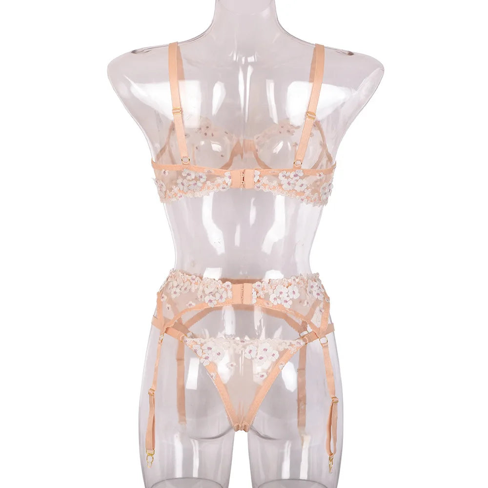 Floral Fantasy Lace Set