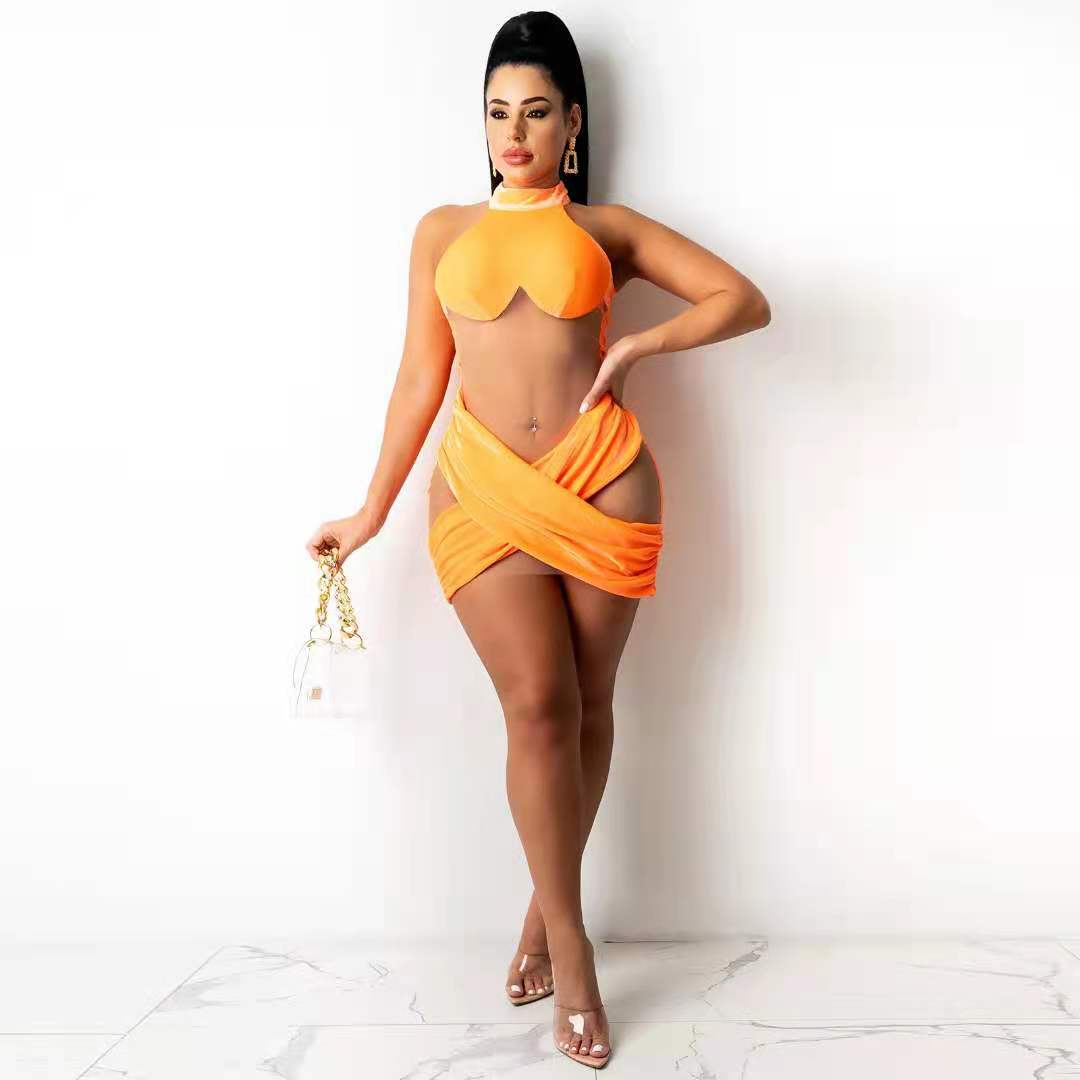 Crop & Conquer Mini Dress