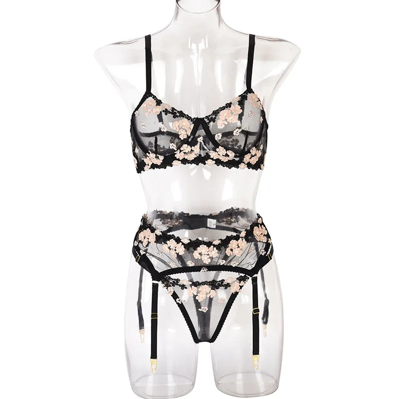 Floral Fantasy Lace Set