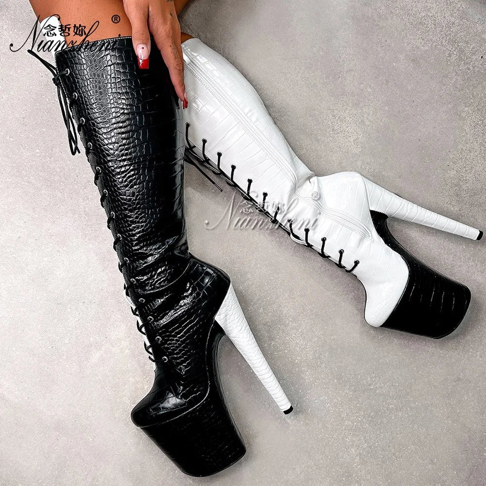 Gothic Goddess Platform Boots