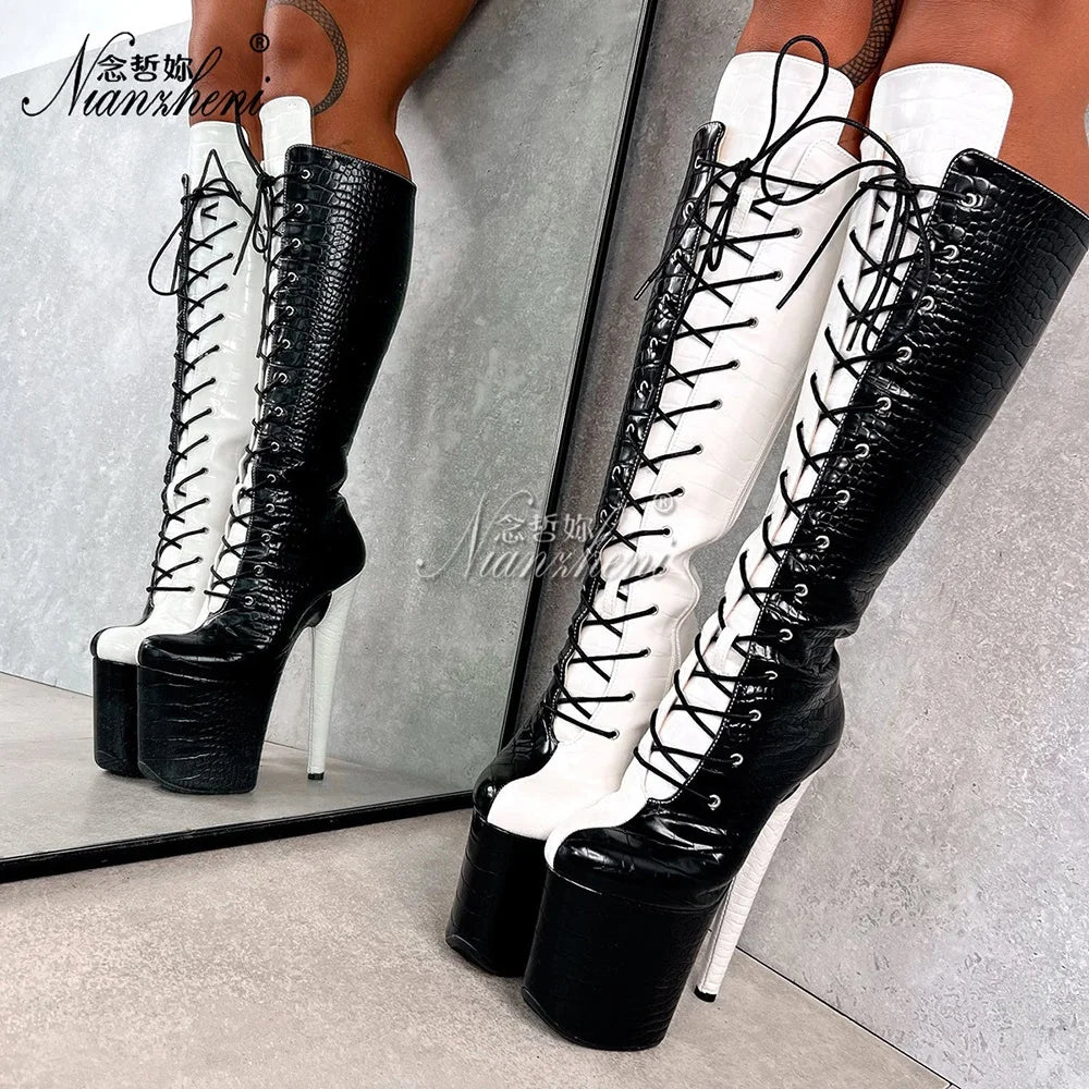 Gothic Goddess Platform Boots