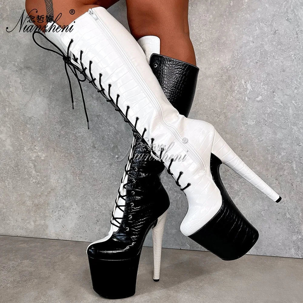 Gothic Goddess Platform Boots